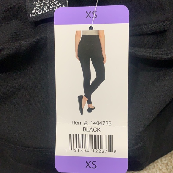 NWT Max & Mia Black High waist Pants - Picture 5 of 5